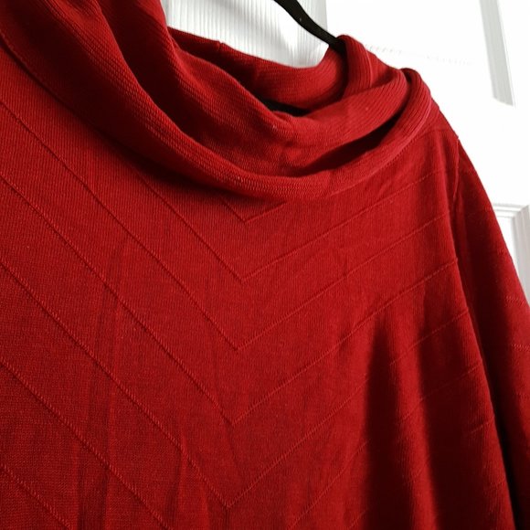 Plus Cowl Turtleneck Sweater - Picture 4 of 5